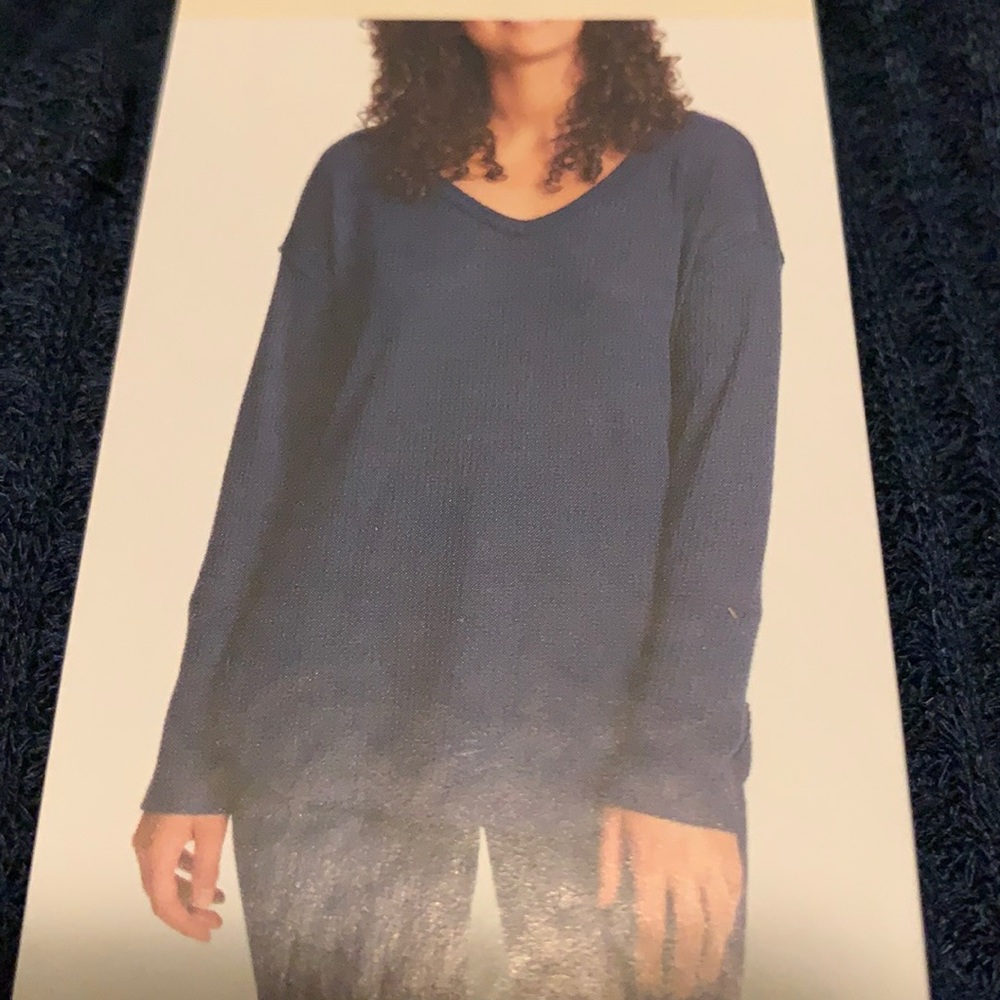 Vintage X America color navy blazer sweater